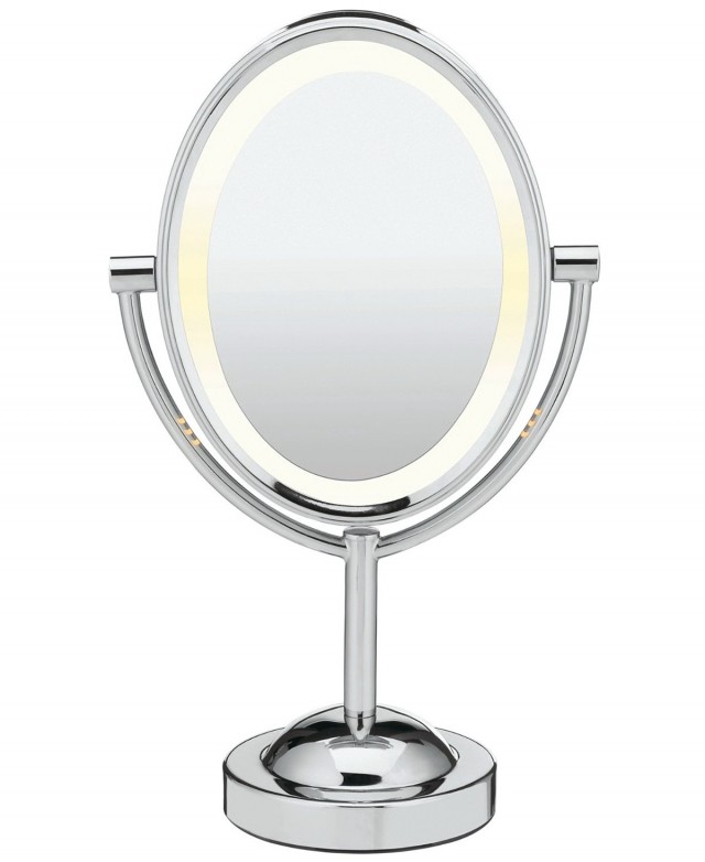 Lighted Magnifying Makeup Mirror 15x Home Design Ideas