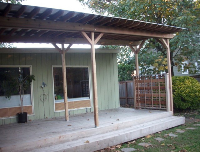 Gable Roof Over Deck | Home Design Ideas