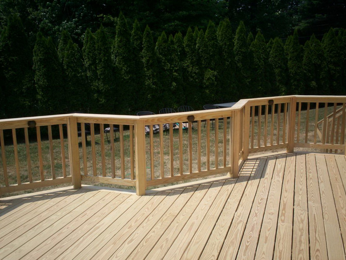 Pressure Treated Deck Railing | Home Design Ideas