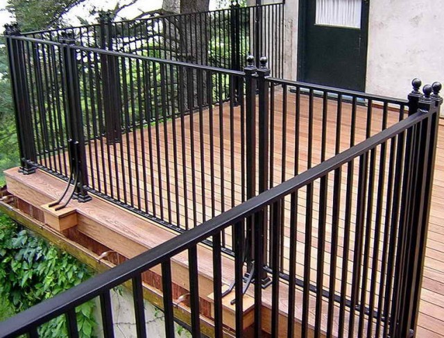 Wrought Iron Deck Railing Panels Home Design Ideas