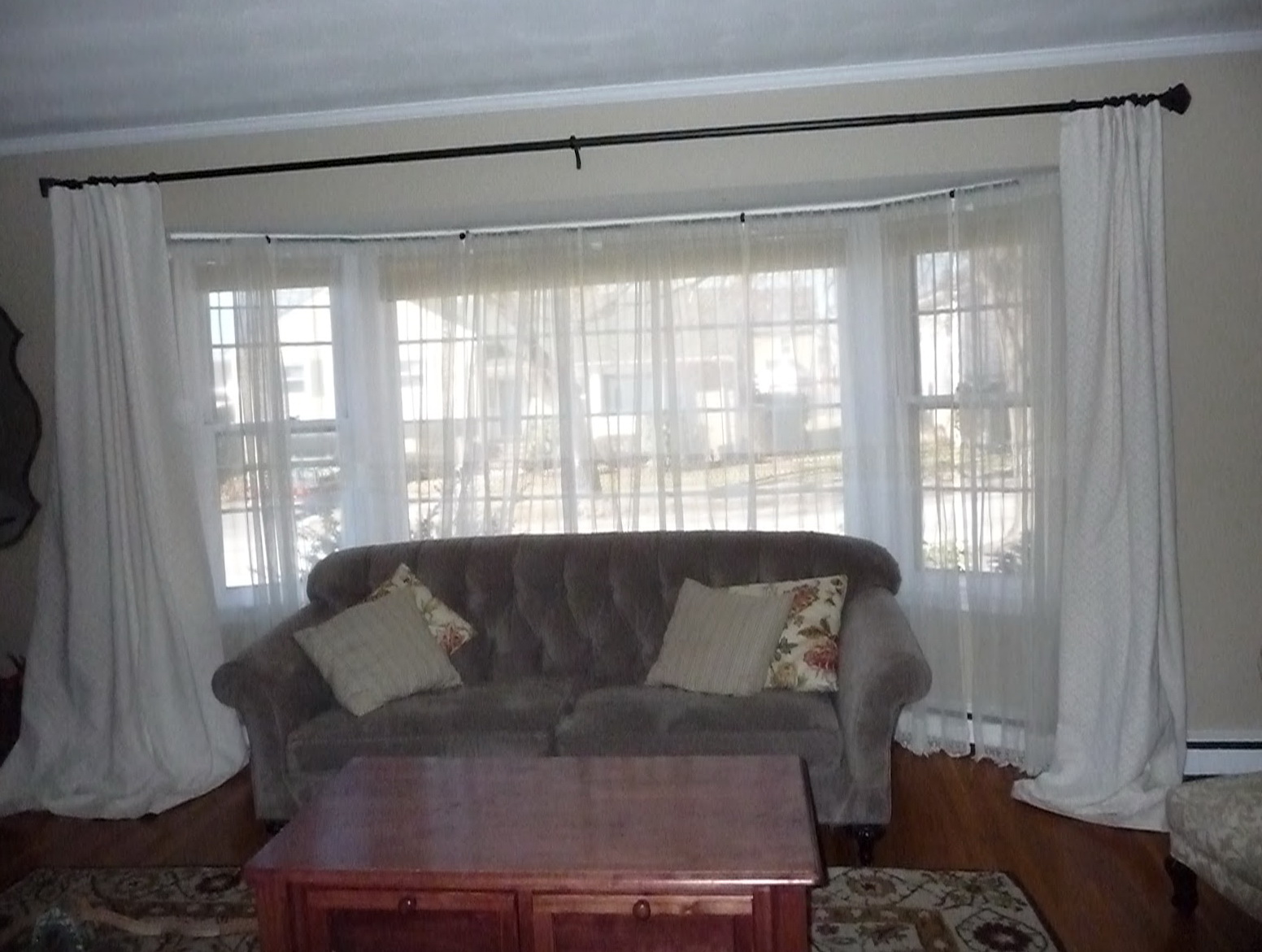 curtain rod for living room