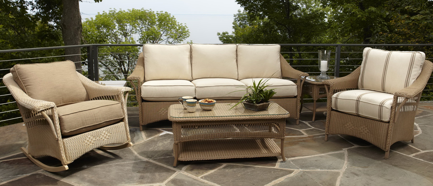 Wicker Patio Furniture Cushions Replacement | Home Design Ideas
