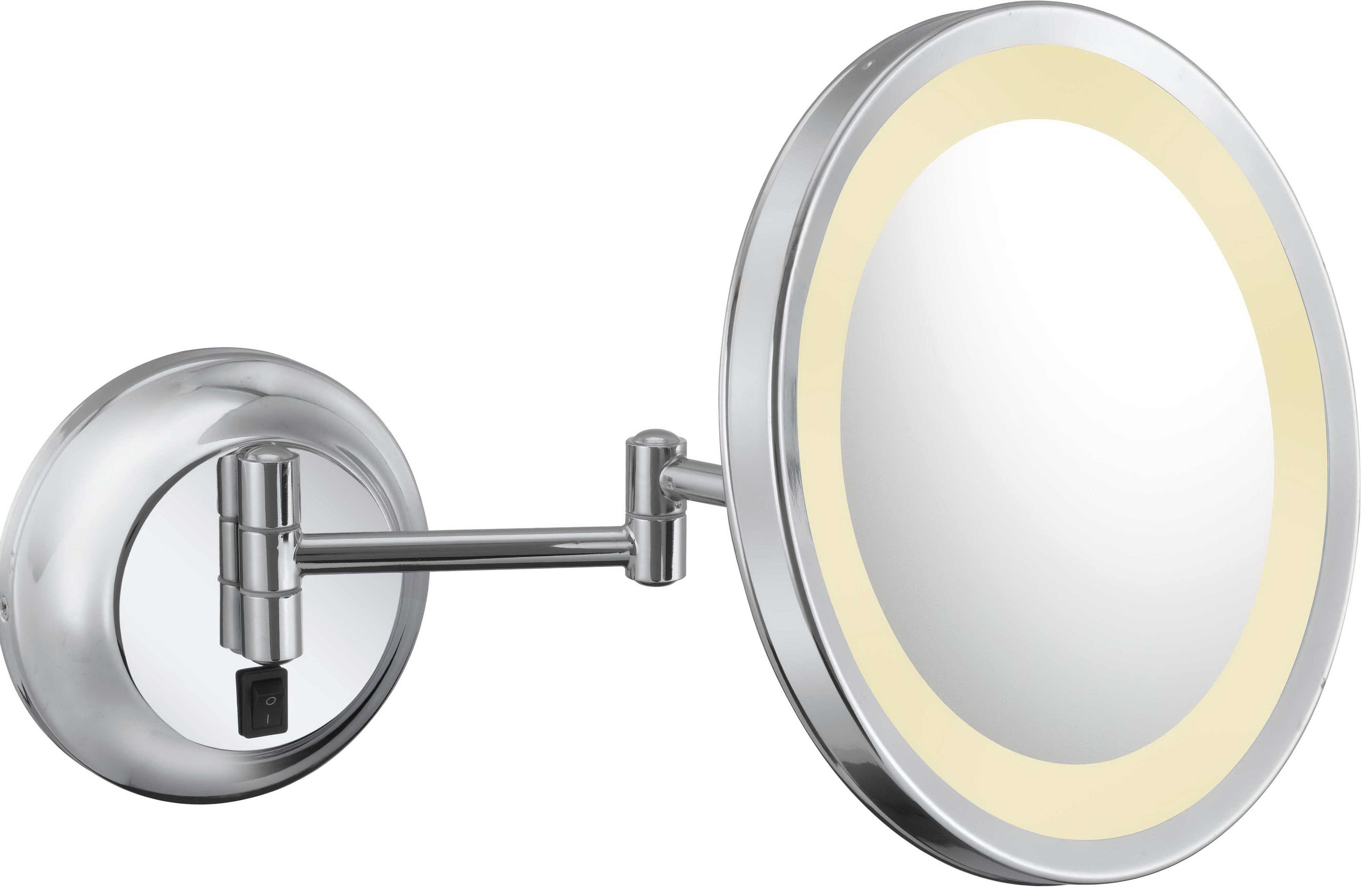 Lighted Magnifying Mirror Hardwired | Home Design Ideas