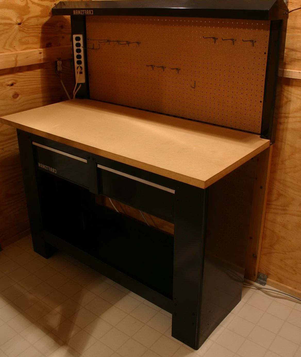 craftsman workbench with drawers home design ideas