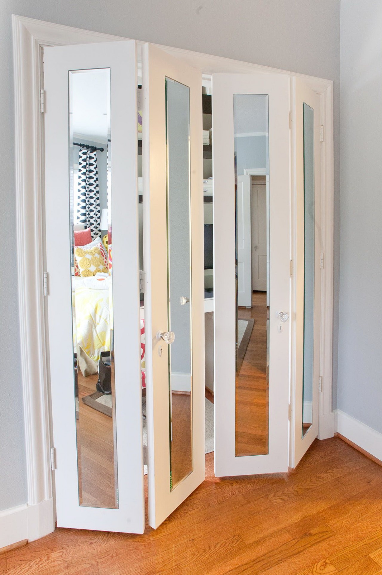 Stanley Mirrored Sliding Closet Doors | Home Design Ideas