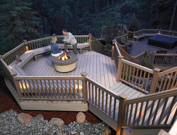 Fire Pit On Wood Deck Plans | Home Design Ideas