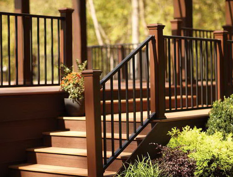 Build Deck Stairs Railing | Home Design Ideas