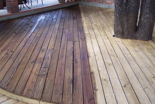 Staining A Deck Cost Home Design Ideas