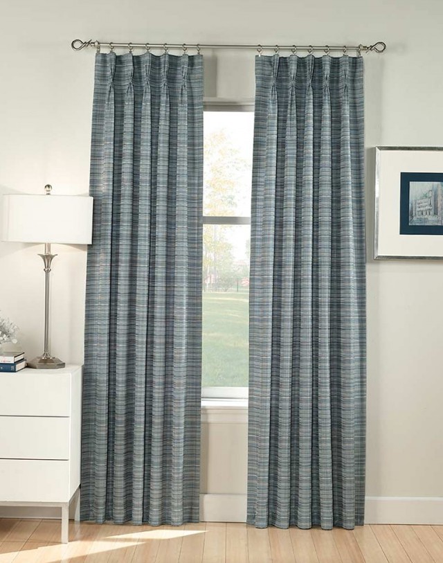 Pinch Pleated Curtains For Traverse Rod | Home Design Ideas