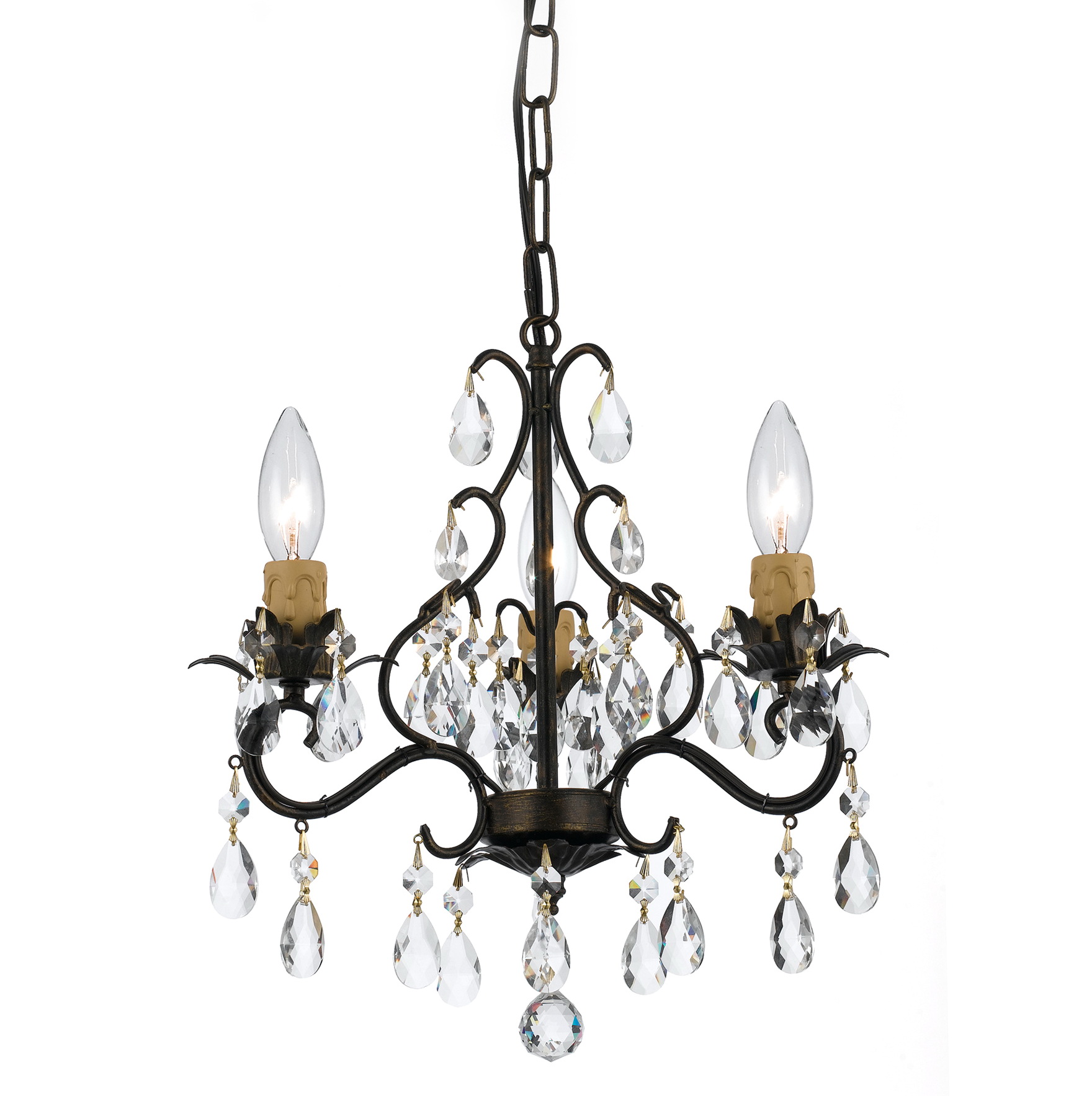 Oil Rubbed Bronze Chandelier With Crystals | Home Design Ideas